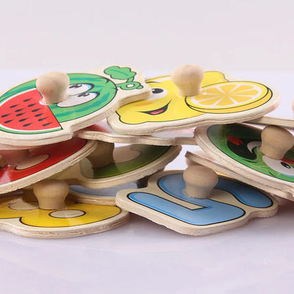 Avelena | Montessori Baum Puzzle Griffe Brett Spielsachen