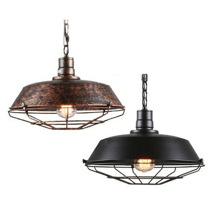 Avelena | Vintage Loft Pendelleuchte: Industrielle Retro Eisen Deckenleuchte Kronleuchter für Salon, Restaurant, Bar, Küche