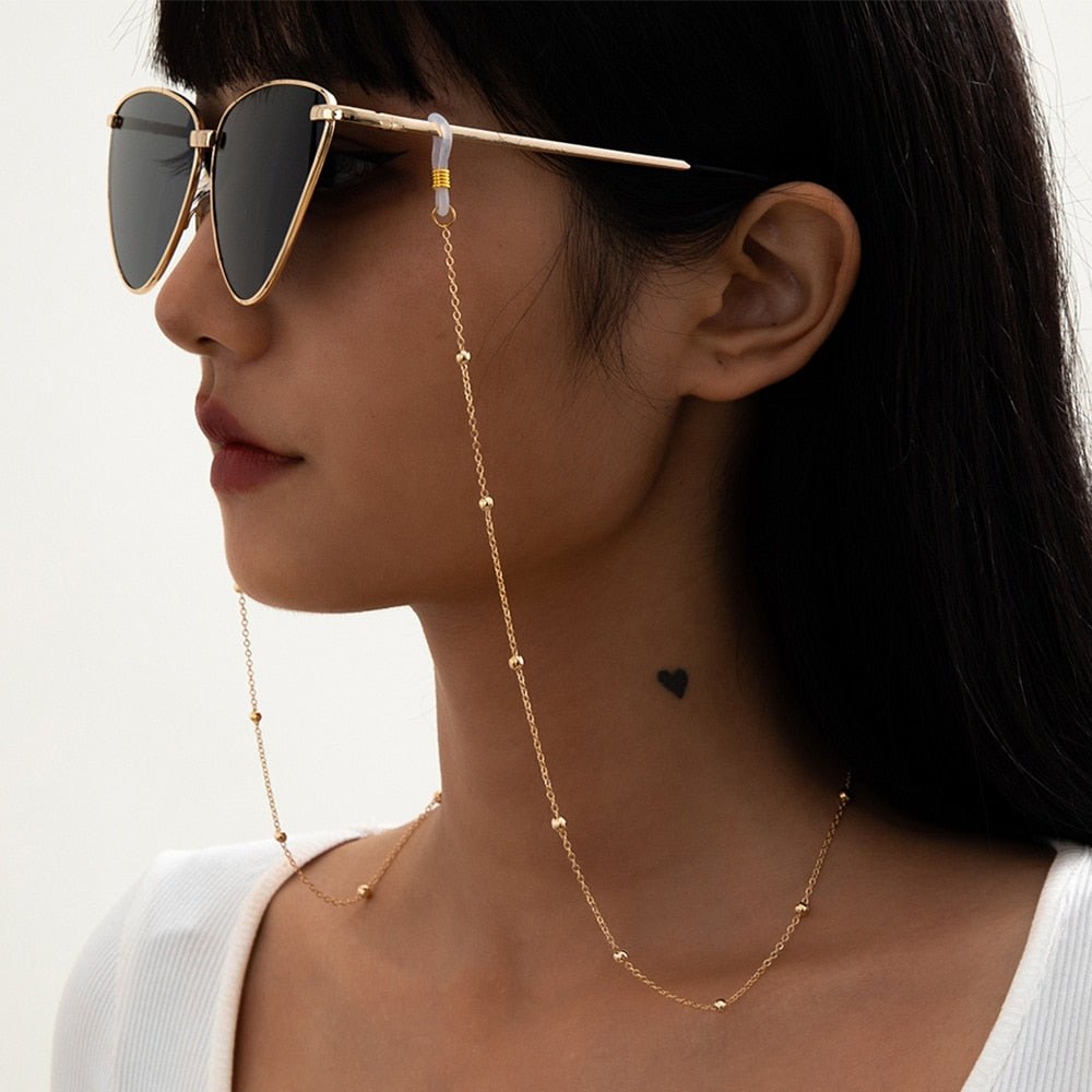 Avelena | Perlen Sonnenbrillen Kette Brillen Halter
