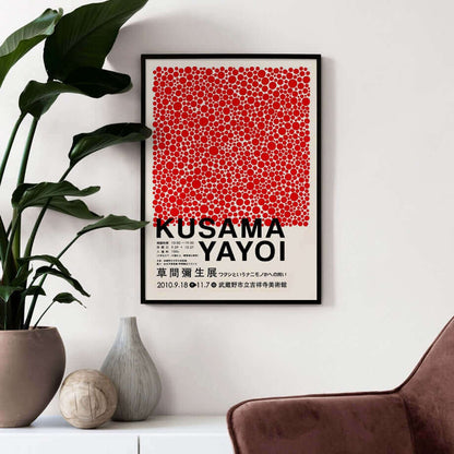 Avelena | Yayoi Kusama Abstrakt Premium Poster