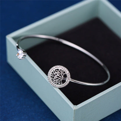 Avelena | Verstellbares Lebensbaum Armband Elowen