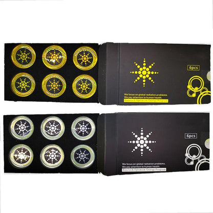 Avelena | Block Strahlenschutz Aufkleber fürs Handy (6 Stück)