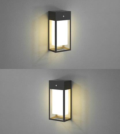 Avelena | SolarAura – Smarte Solar-Wandleuchte für den Garten