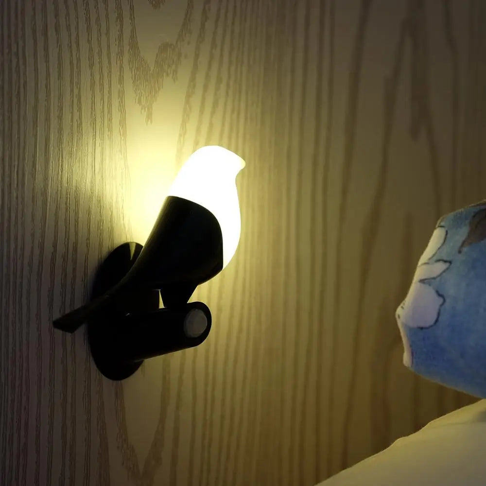 Avelena | Vogel-Förmige Led Nachttischlampe, Usb Betrieben