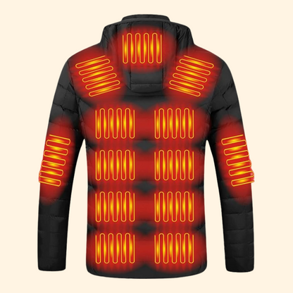 Avelena | Herren- & Damen-Heizjacke – Beste wiederaufladbare beheizte Pufferjacke, leichte batteriebetriebene Winterjacke UK