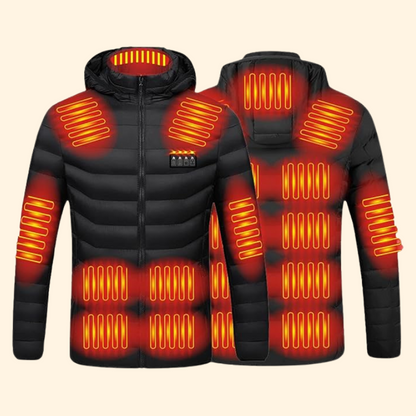 Avelena | Herren- & Damen-Heizjacke – Beste wiederaufladbare beheizte Pufferjacke, leichte batteriebetriebene Winterjacke UK