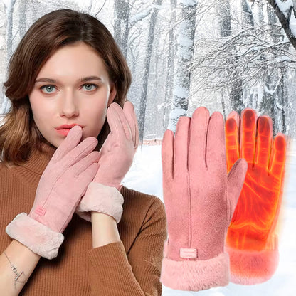 Avelena | Beheizte Handschuhe für Frauen UK – Damen Thermo Wasserfeste Winterhandschuhe mit Touchscreen & USB Wiederaufladbares Warmes Design