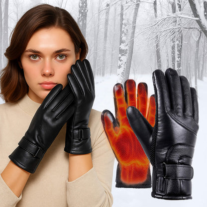Avelena | Beheizte Handschuhe für Frauen UK – Damen Thermo Wasserfeste Winterhandschuhe mit Touchscreen & USB Wiederaufladbares Warmes Design