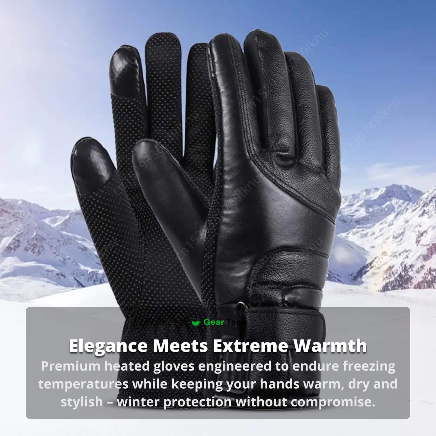 Avelena | Beheizte Handschuhe für Frauen UK – Damen Thermo Wasserfeste Winterhandschuhe mit Touchscreen & USB Wiederaufladbares Warmes Design