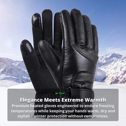 Avelena | Beheizte Handschuhe für Frauen UK – Damen Thermo Wasserfeste Winterhandschuhe mit Touchscreen & USB Wiederaufladbares Warmes Design