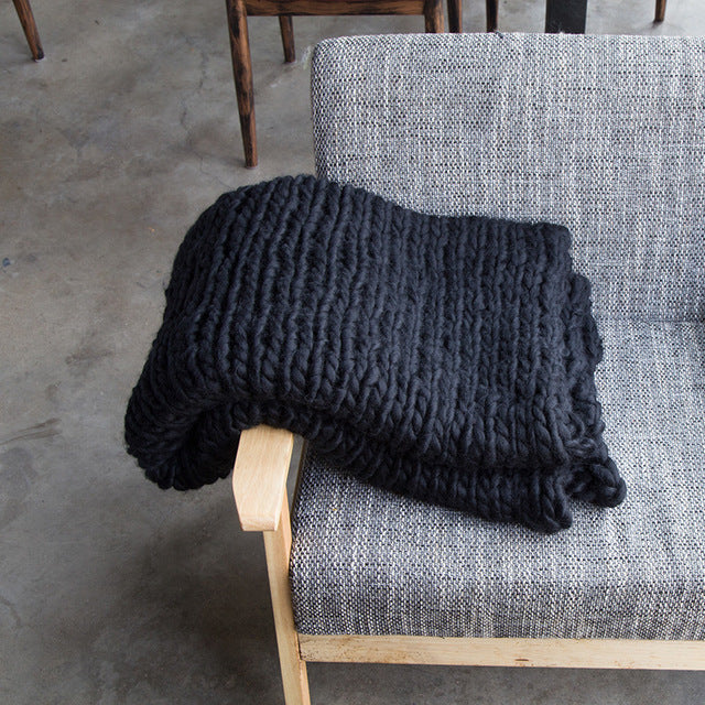 Avelena | Schwere Strickdecke
