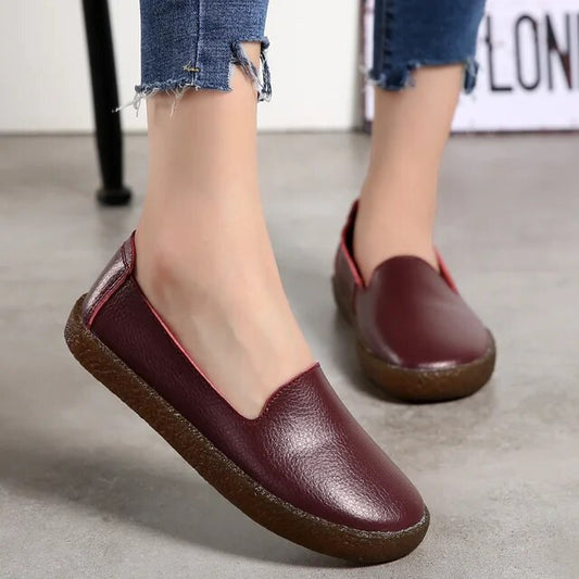 stilvolle Lederloafers