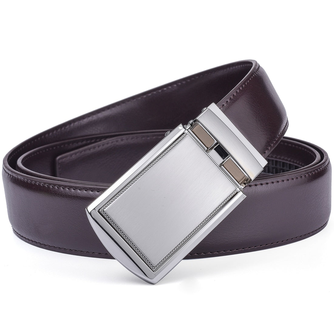 Avelena | Leder Ratschen Gürtel 3.5Cm Breit