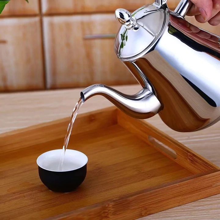 Avelena | Stilvolle Infusio Teekanne aus Edelstahl für Perfekte Teemomente