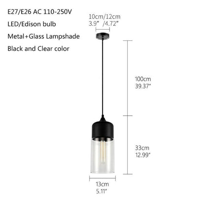 Avelena | Nordische Glas Pendelleuchte