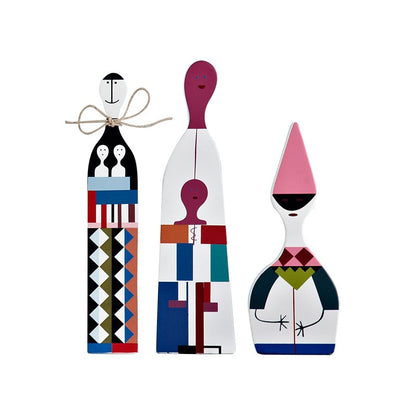 Avelena | Heimdekoration Wohnzimmer Kawaii Accessoires Skulpturen & Figuren Charakterformen Niedliche Holz Handgefertigt Europa Haushaltsgegenstände