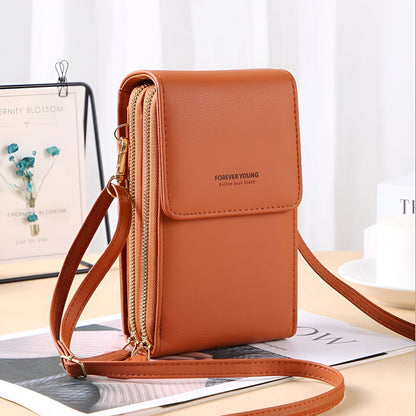 Avelena | Carry- Stilvolle Crossbody Geldbörse & Telefonhalter Tasche