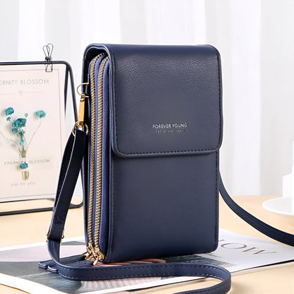 Avelena | Carry- Stilvolle Crossbody Geldbörse & Telefonhalter Tasche