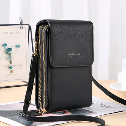 Avelena | Carry- Stilvolle Crossbody Geldbörse & Telefonhalter Tasche