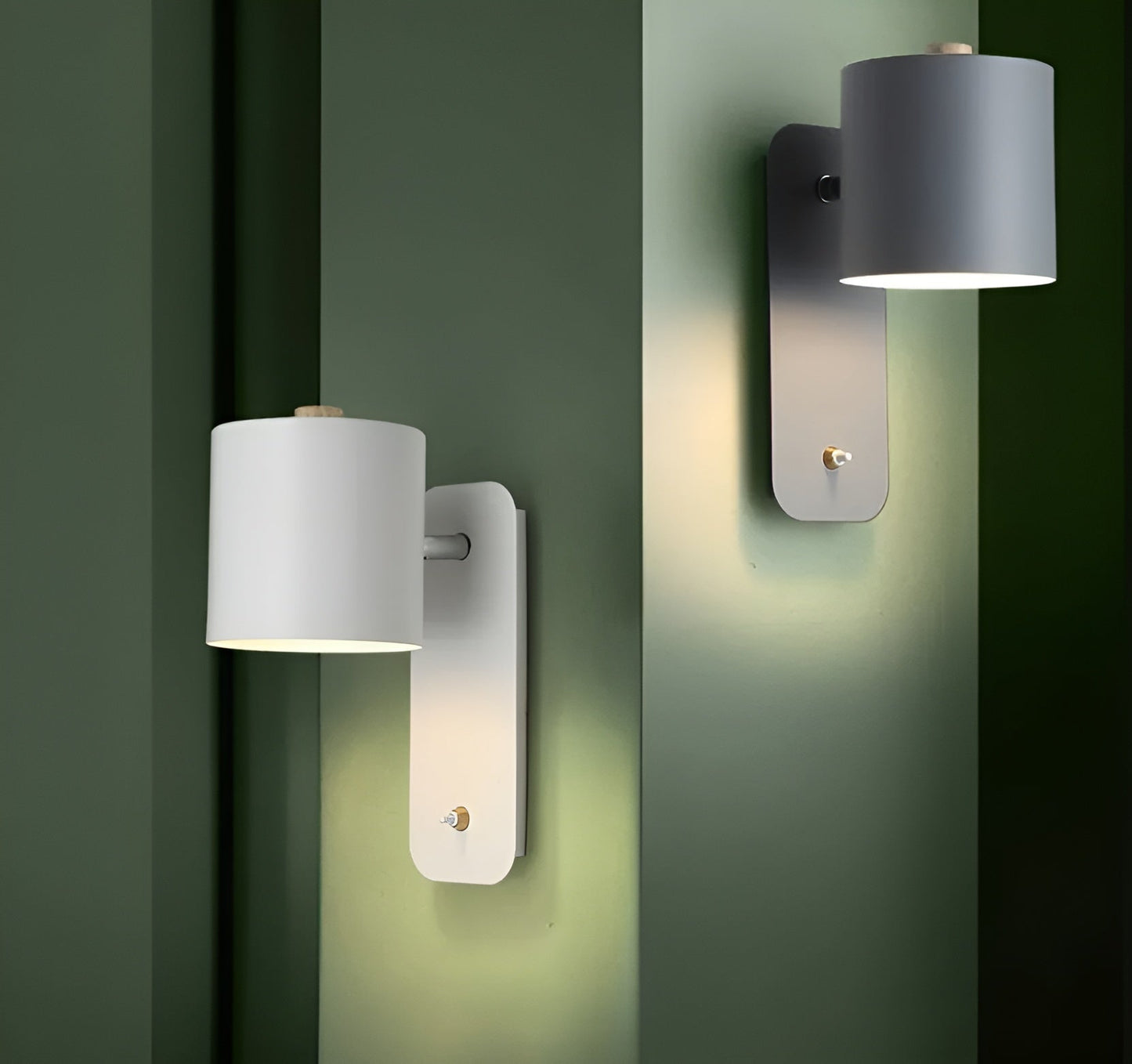 Avelena | EasyPush WallLight - Drehbare Mini Cylinder LED Lampe