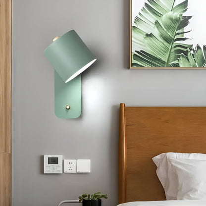 Avelena | EasyPush WallLight - Drehbare Mini Cylinder LED Lampe