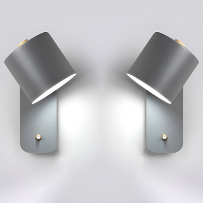 Avelena | EasyPush WallLight - Drehbare Mini Cylinder LED Lampe