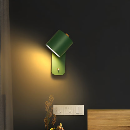 Avelena | EasyPush WallLight - Drehbare Mini Cylinder LED Lampe