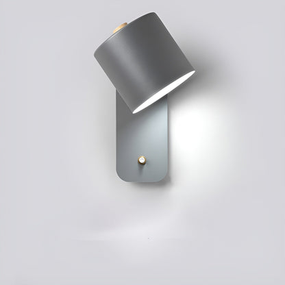 Avelena | EasyPush WallLight - Drehbare Mini Cylinder LED Lampe