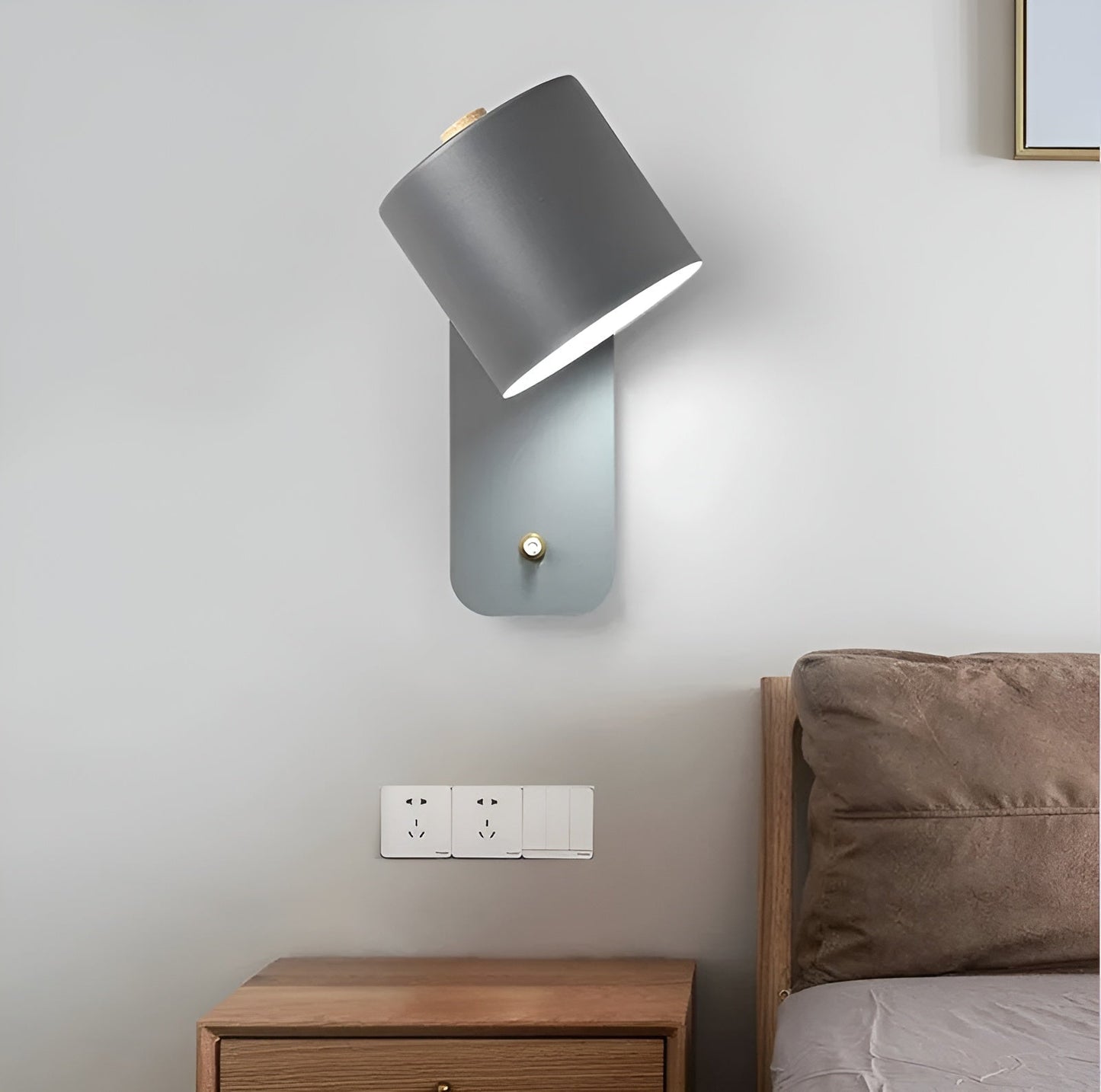 Avelena | EasyPush WallLight - Drehbare Mini Cylinder LED Lampe