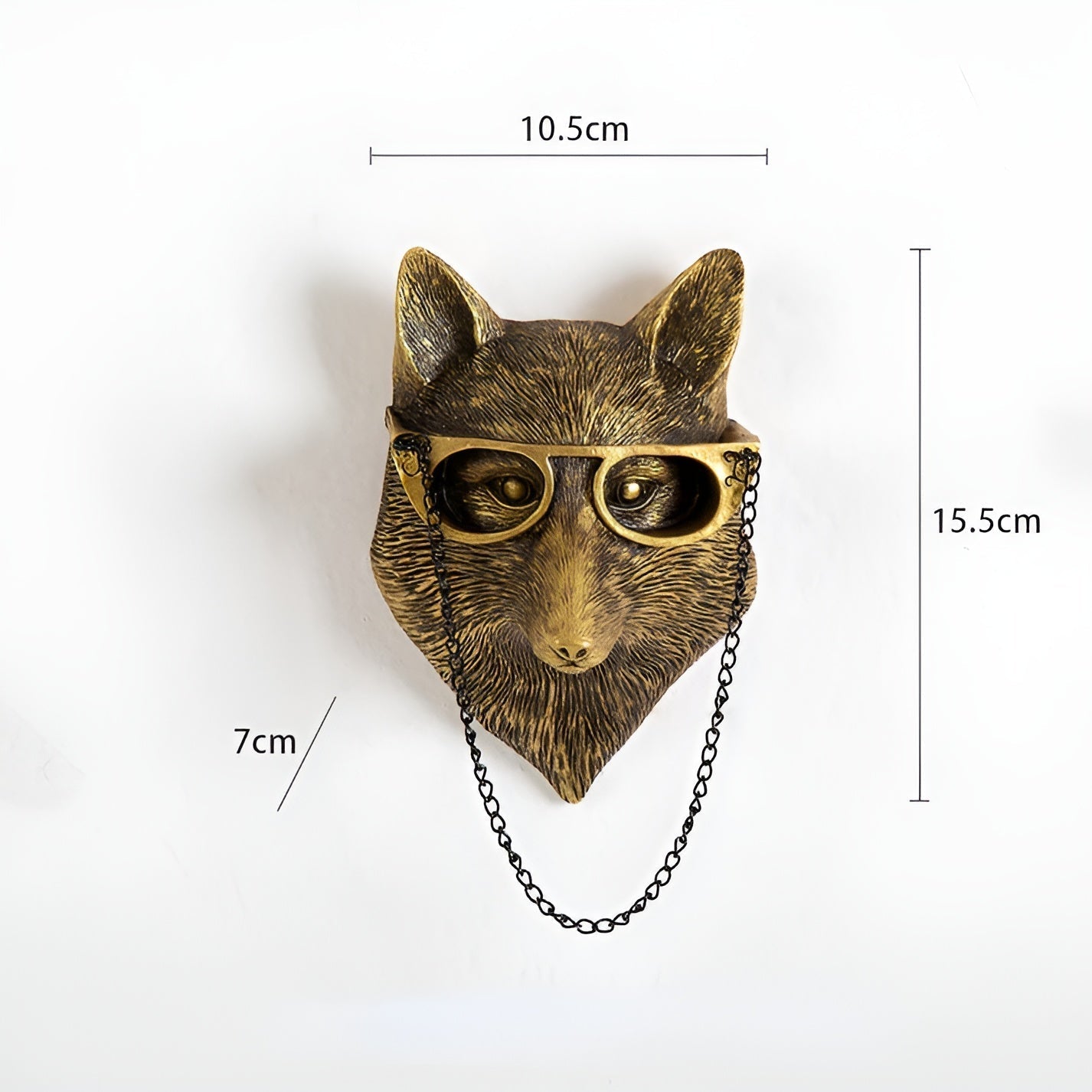 Avelena | Golden Head - Multifunctional Head Wall Hook Decoration and Wall Storage