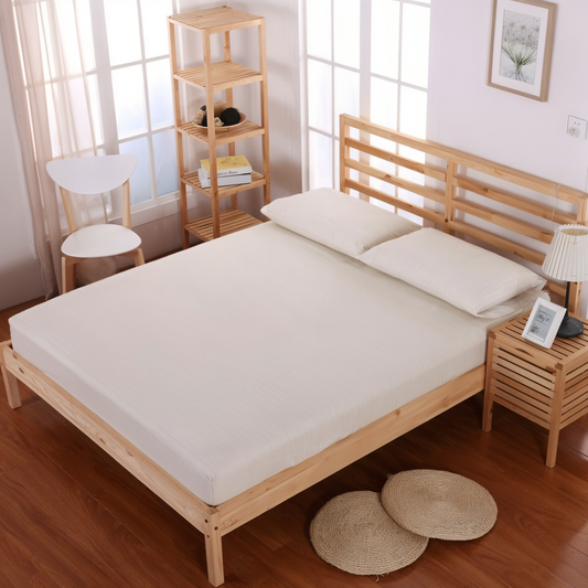 Avelena | Hochwertiges Leitfähiges Erdungslaken - Geerdetes Spannbetttuch - Einzel-/Doppel-Erdungsspannbetttuch