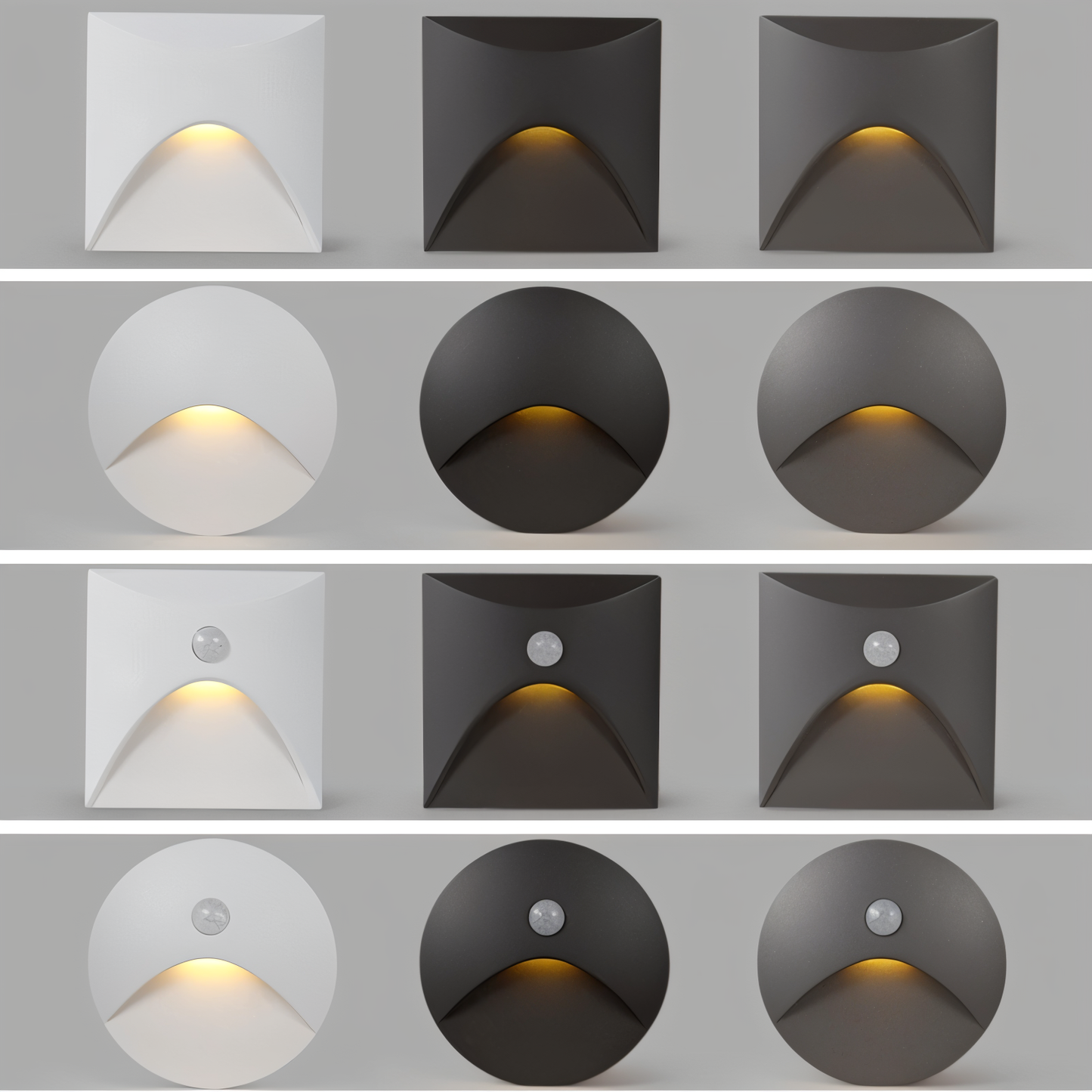 Avelena | LuminiPath - Wasserdichte IP65 Wandleuchte - Innen und Außenwandleuchte - Bewegungsmelder Wandleuchte LED