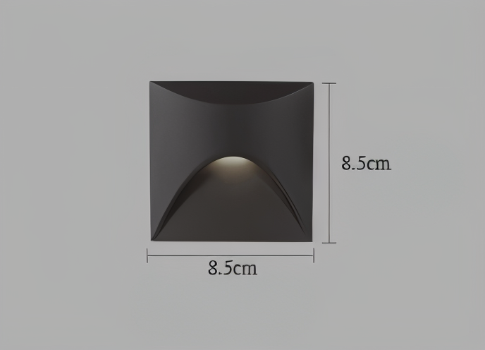 Avelena | LuminiPath - Wasserdichte IP65 Wandleuchte - Innen und Außenwandleuchte - Bewegungsmelder Wandleuchte LED