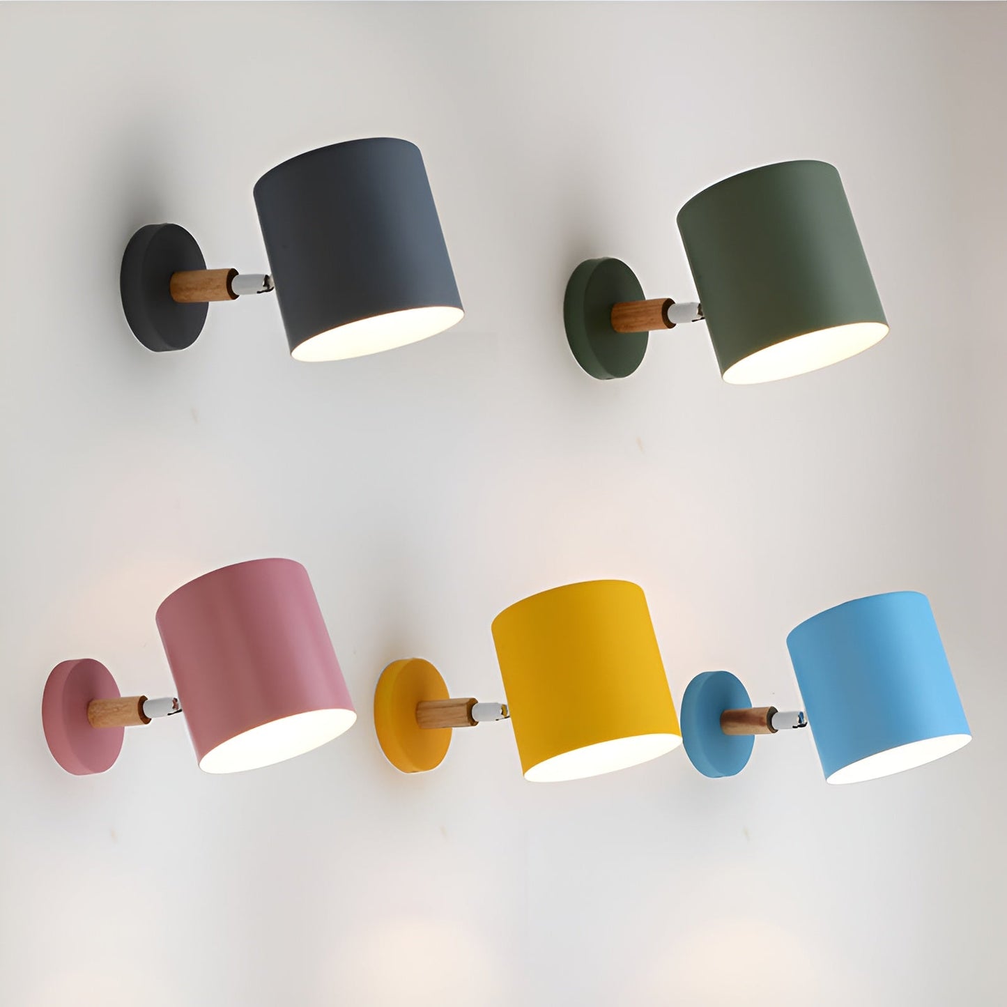 Avelena | MacaronLight | Pastell-Nordische Wandlampe