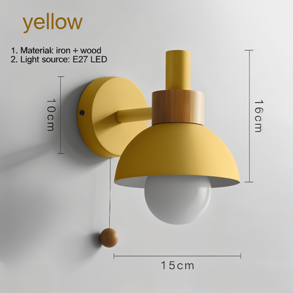 Avelena | Wandleuchte - Macaron - Modernes Design - Innenbeleuchtung