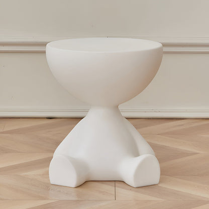 Avelena | Ylix – Luxuriöser runder Couchtisch für Wohnzimmer oder Seitenspace
