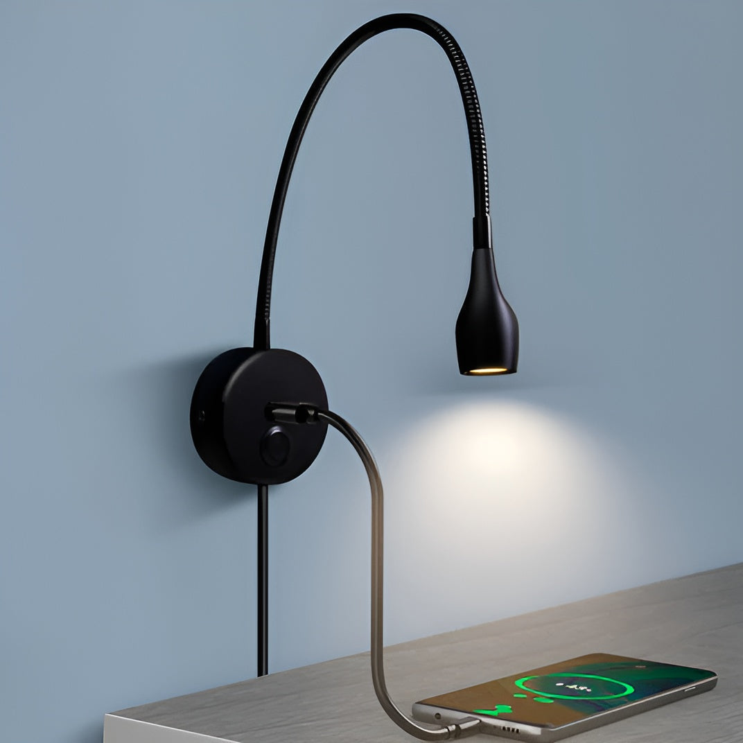 Avelena | Wandleuchte - Luminara - Leselampe - Verstellbarer Winkel