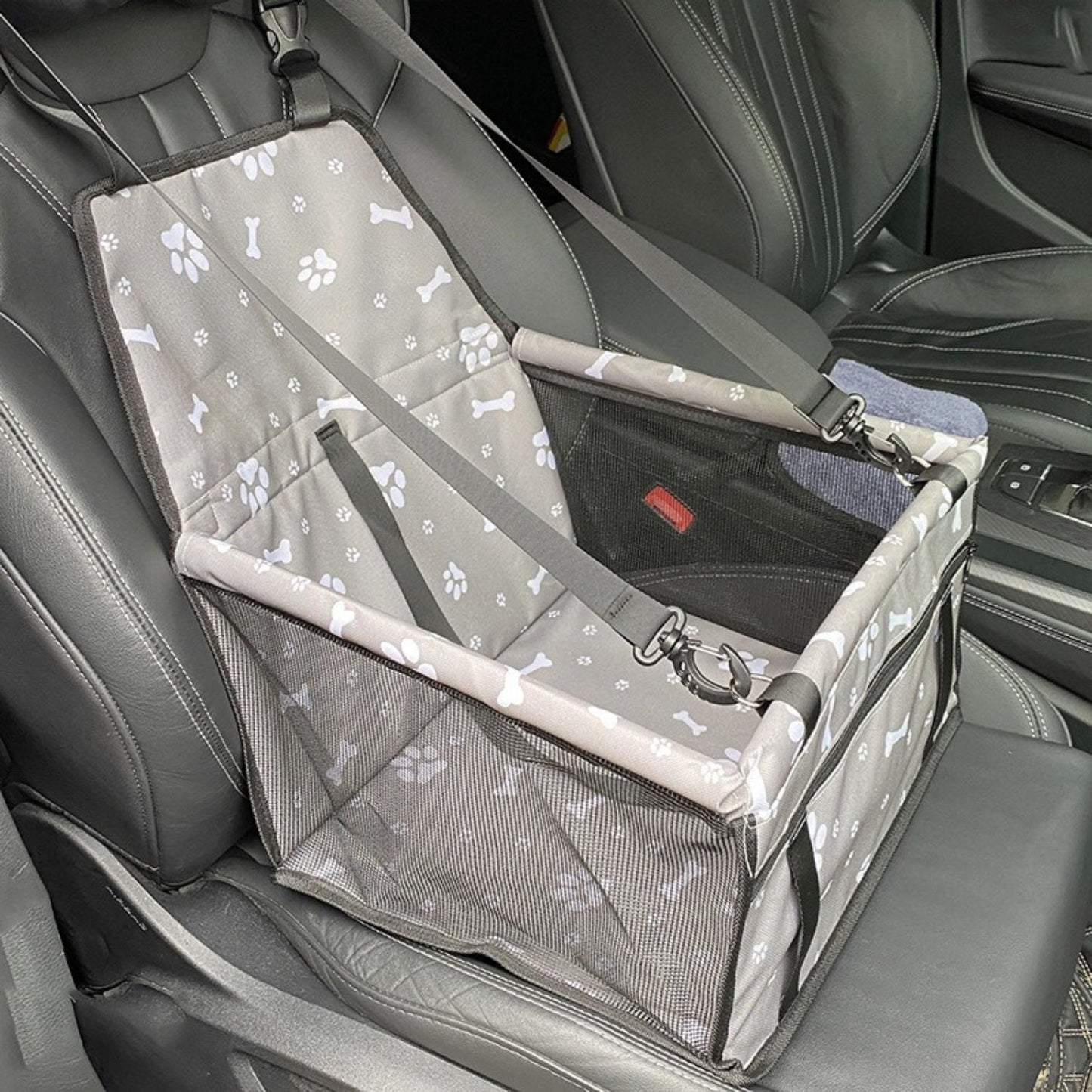 Avelena | AutoPaw erhöhter Autositz für Hunde – Wasserdicht, rutschfest und sicher für unterwegs