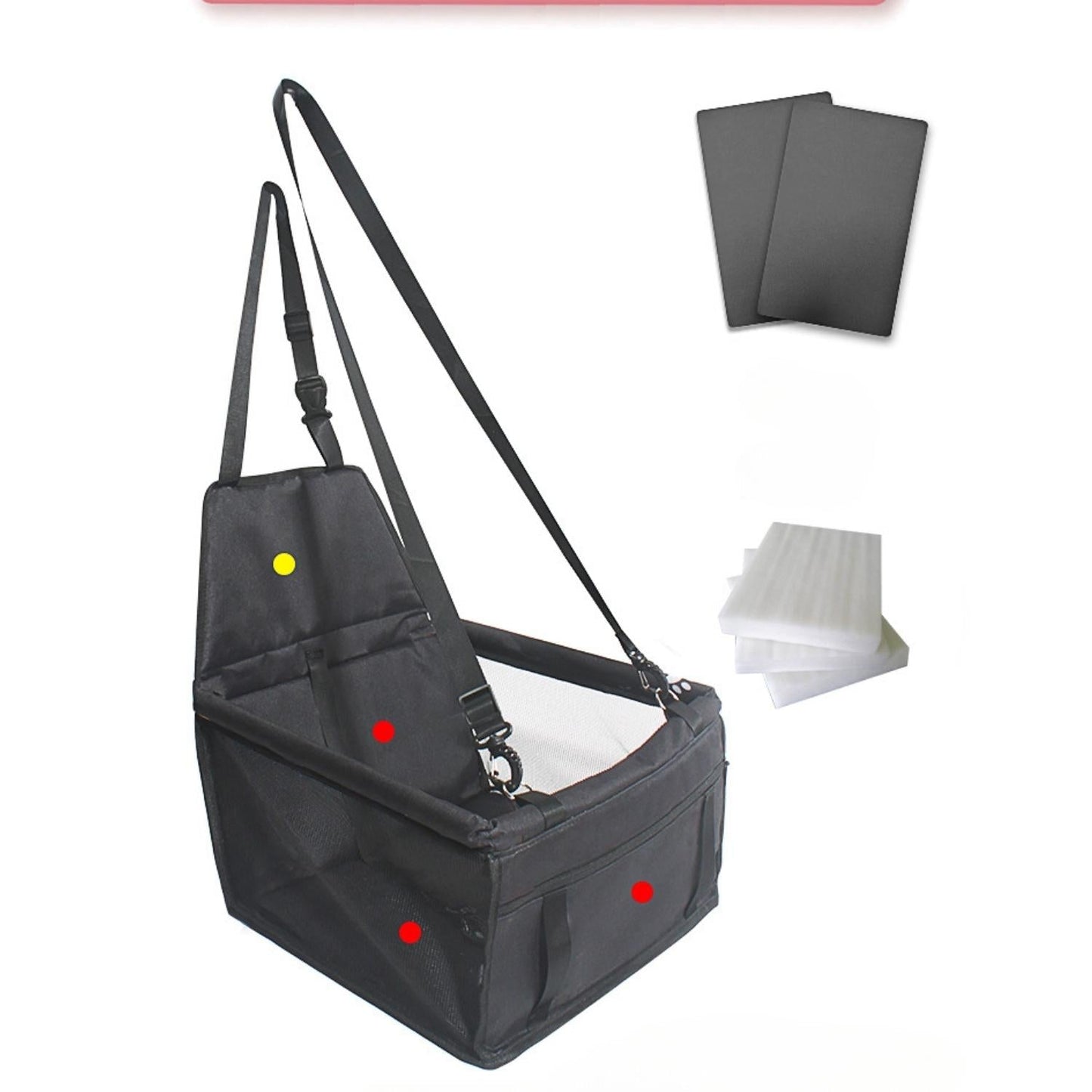 Avelena | AutoPaw erhöhter Autositz für Hunde – Wasserdicht, rutschfest und sicher für unterwegs