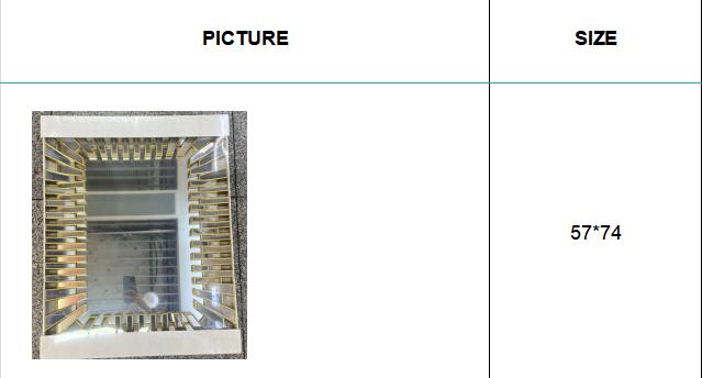 Avelena | Moderner rechteckiger Spiegel