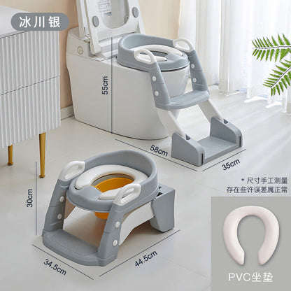 Avelena | 2 in 1 Toiletten-Töpfchen-Trainer-Sitz mit einer Leiter