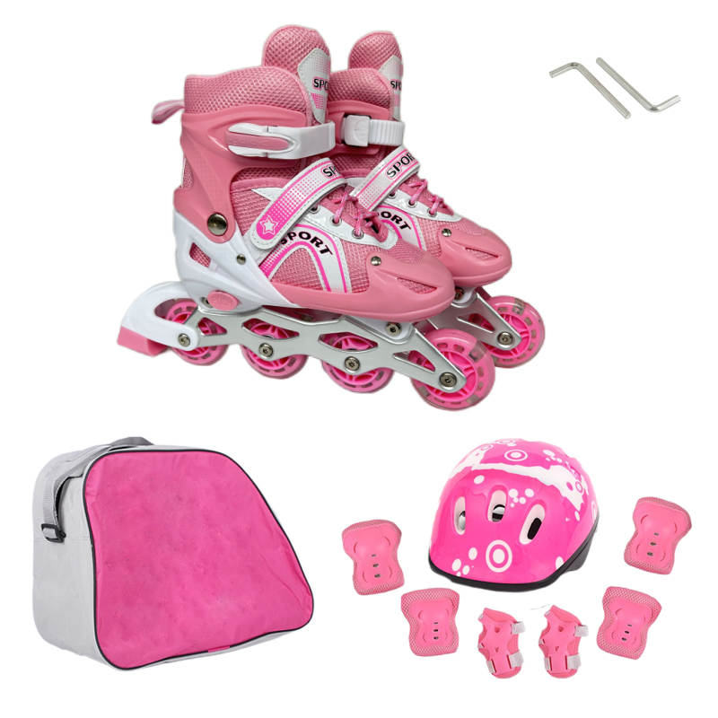 Avelena | Skate Schuhe und Schutzausrüstung Set