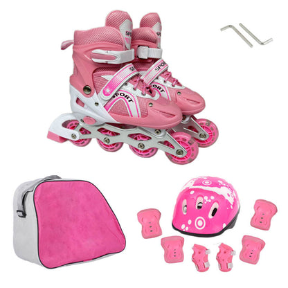 Avelena | Skate Schuhe und Schutzausrüstung Set