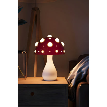Avelena | Lampe - Dekorative Pilz-Tischlampe