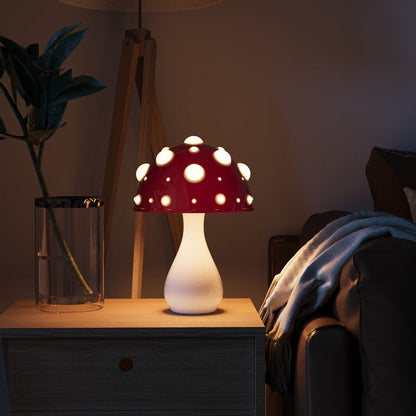 Avelena | LumiFungi – Luxe LED Tischlampe mit Stimmungsvollem Pilz-Design und Dimmbares Licht