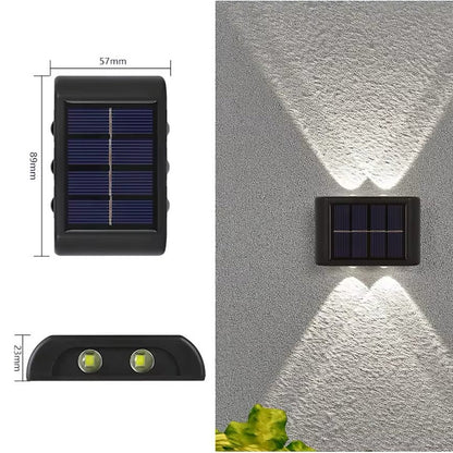 Avelena | LED Solar Wandlichter