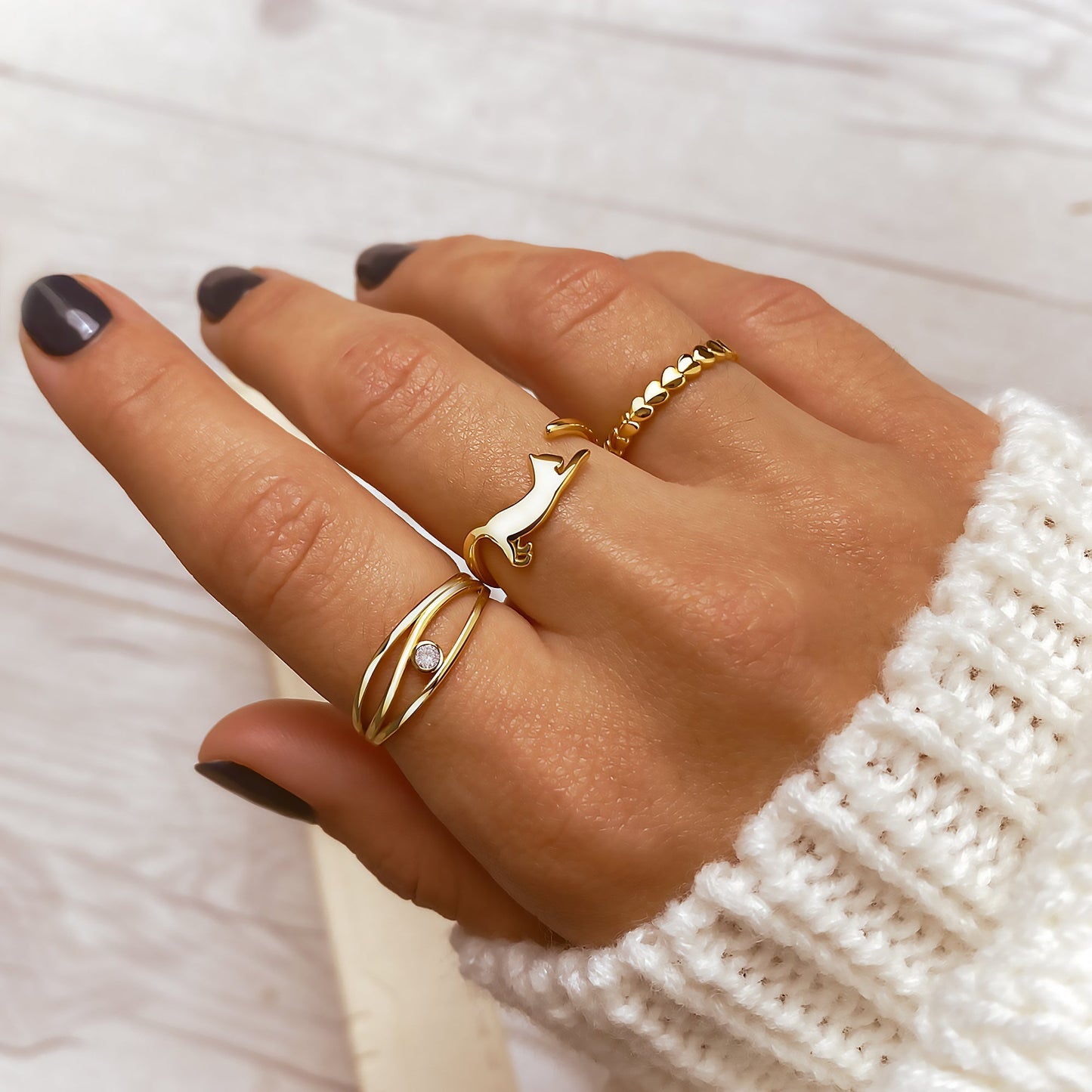 Avelena | Herz Ring Aurora