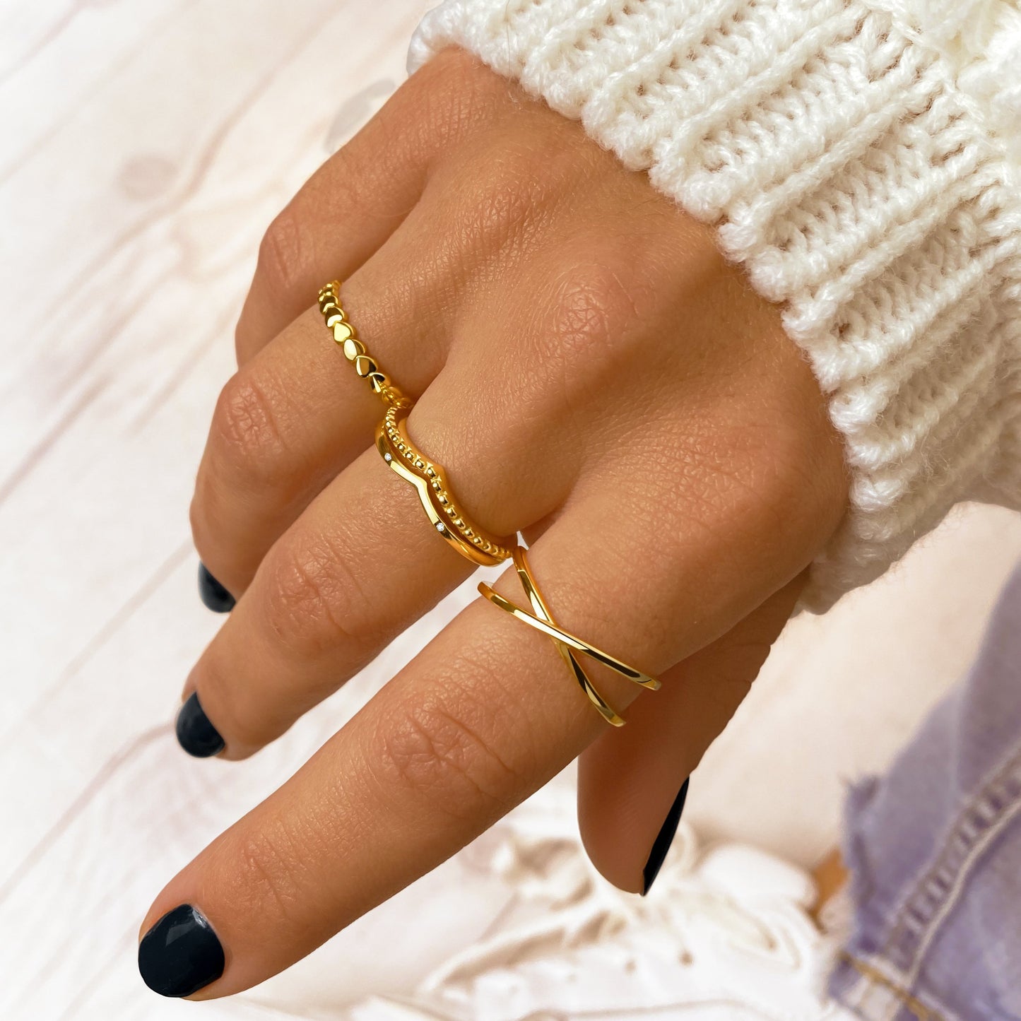 Avelena | Herz Ring Aurora