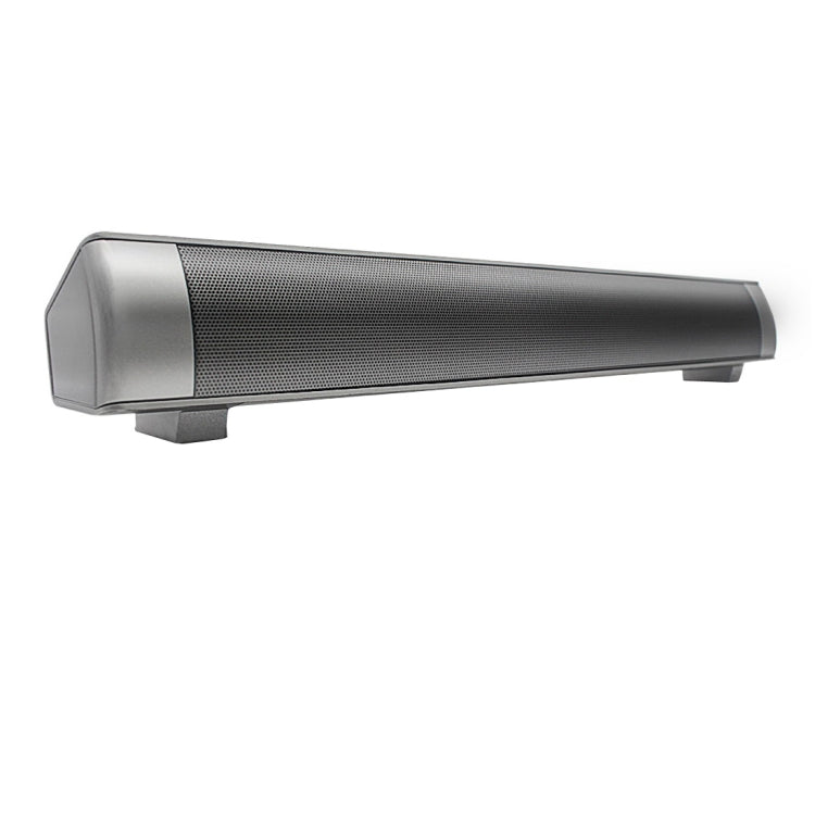 Avelena | Soundbar LP-08 (CE0150) USB MP3 Player 2.1CH Bluetooth Kabelloser Lautsprecher (Silber)