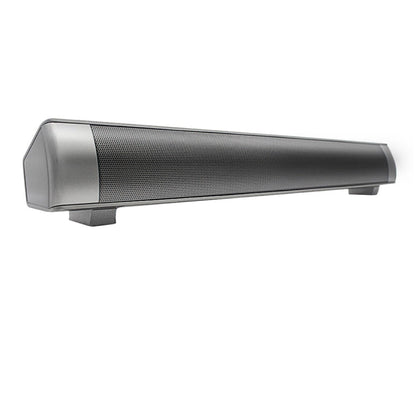 Avelena | Soundbar LP-08 (CE0150) USB MP3 Player 2.1CH Bluetooth Kabelloser Lautsprecher (Silber)